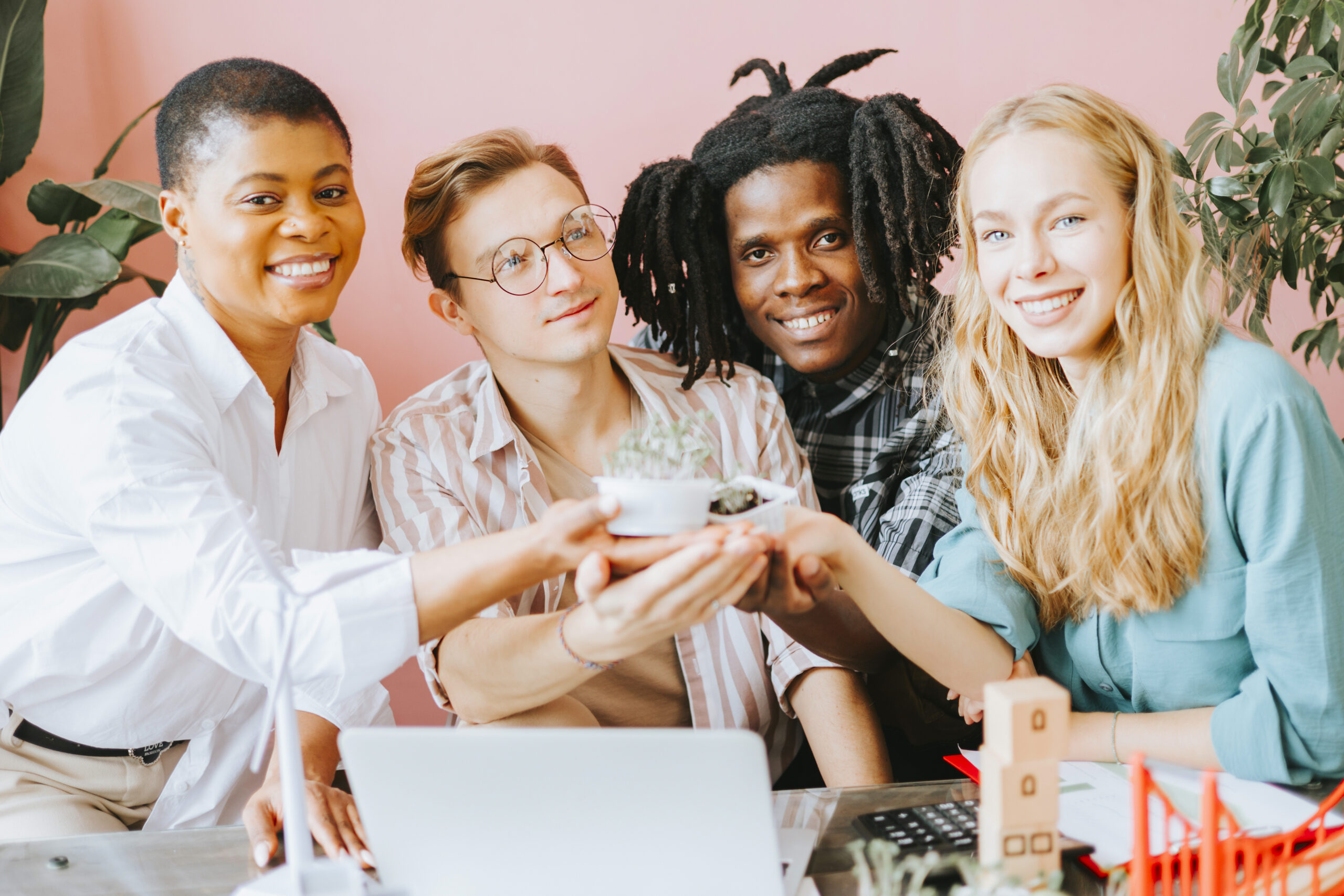 A group of Gen Z marketing professionals